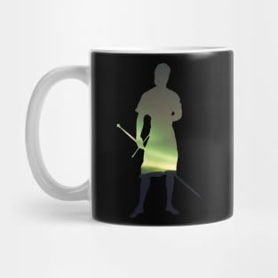 Swordsman Northern Lights Mug